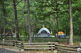 Tents at Cobb Ridge Campground