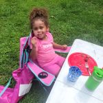 kid sitting at the table