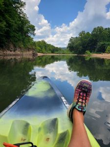 Kayak on the St Francis RIver